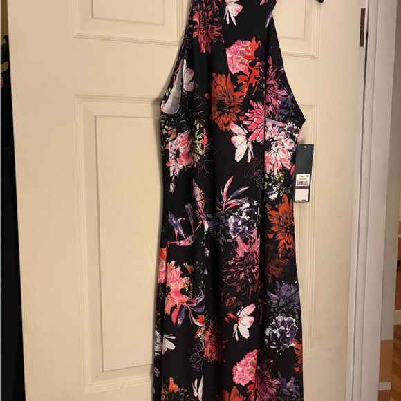 RACHEL Rachel Roy Black Floral Maxi Dress - Picture 2 of 5